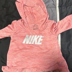 I am selling a 12 month old long sleeve with the hoodie for baby girls
